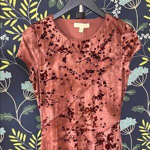 Elegant Floral Women's Dress NWT Size M